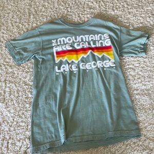 Oversized Lake George t shirt